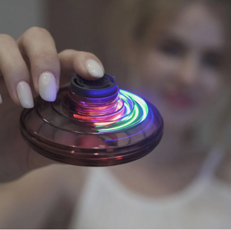 Mini Fidget Spinner LED Drone